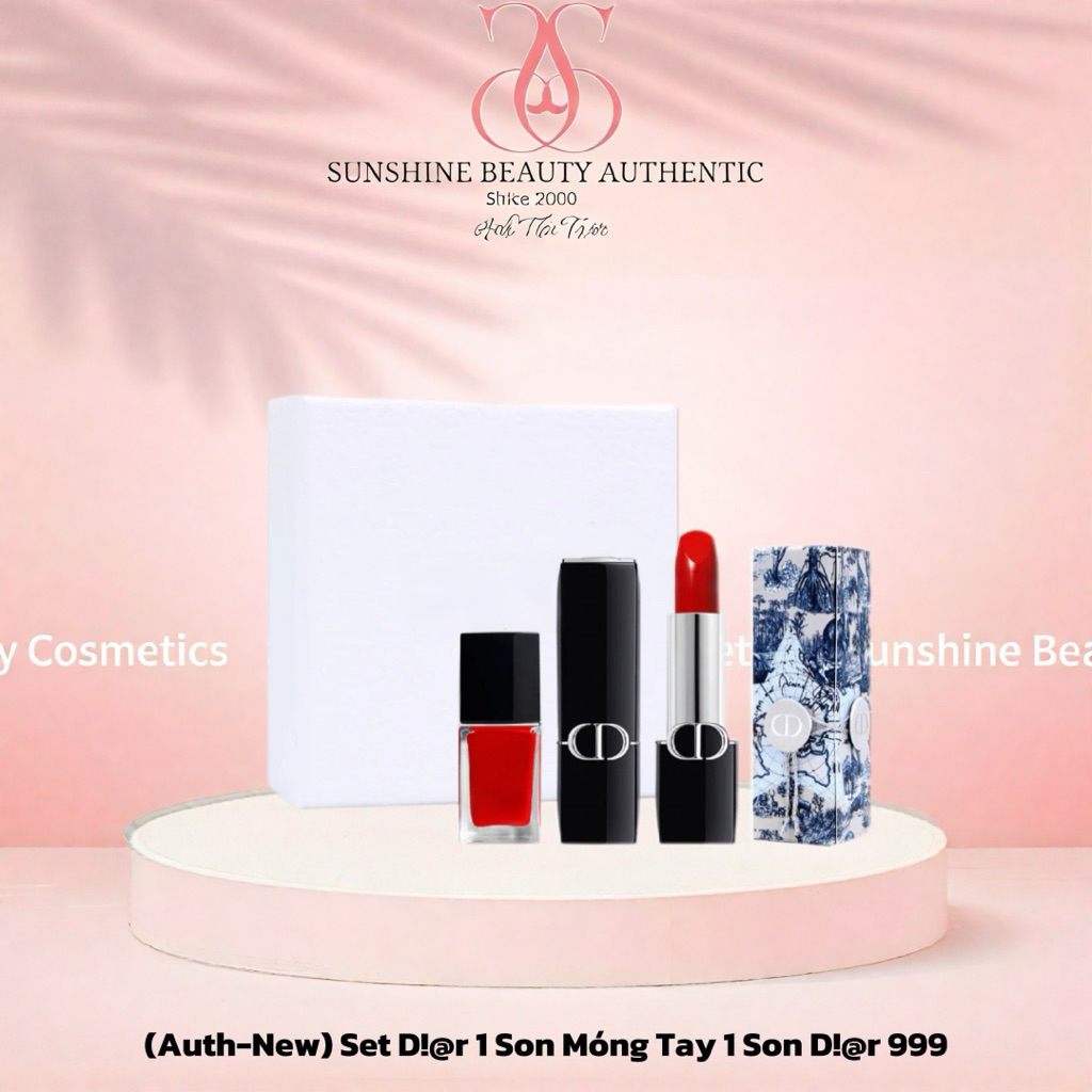 (Auth-New) Set D@r 1 Son Móng Tay 1 Son D@r 999