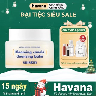 SÁP TẨY TRANG SUISKIN BLOOM CANOLA CLEANSING BALM SẠCH SÂU 90ml