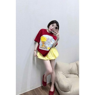 [RẺ VÔ ĐỊCH] Áo phông gấu EINchất thun form rộng TAY LỠ A133