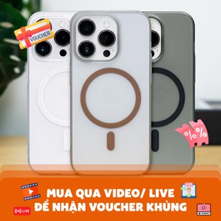 Ốp iPhone siêu mỏng chỉ 0.5mm - Pikapi Slim, TRẮNG nhám mờ, NHỰA CỨNG, Chống bám bẩn, Chống Ố Vàng