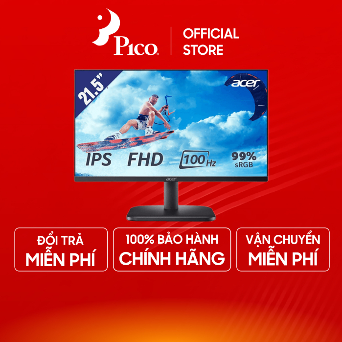 Màn hình vi tính Acer EK221Q E3 (21.5INCH/1920X1080@100Hz/IPS)