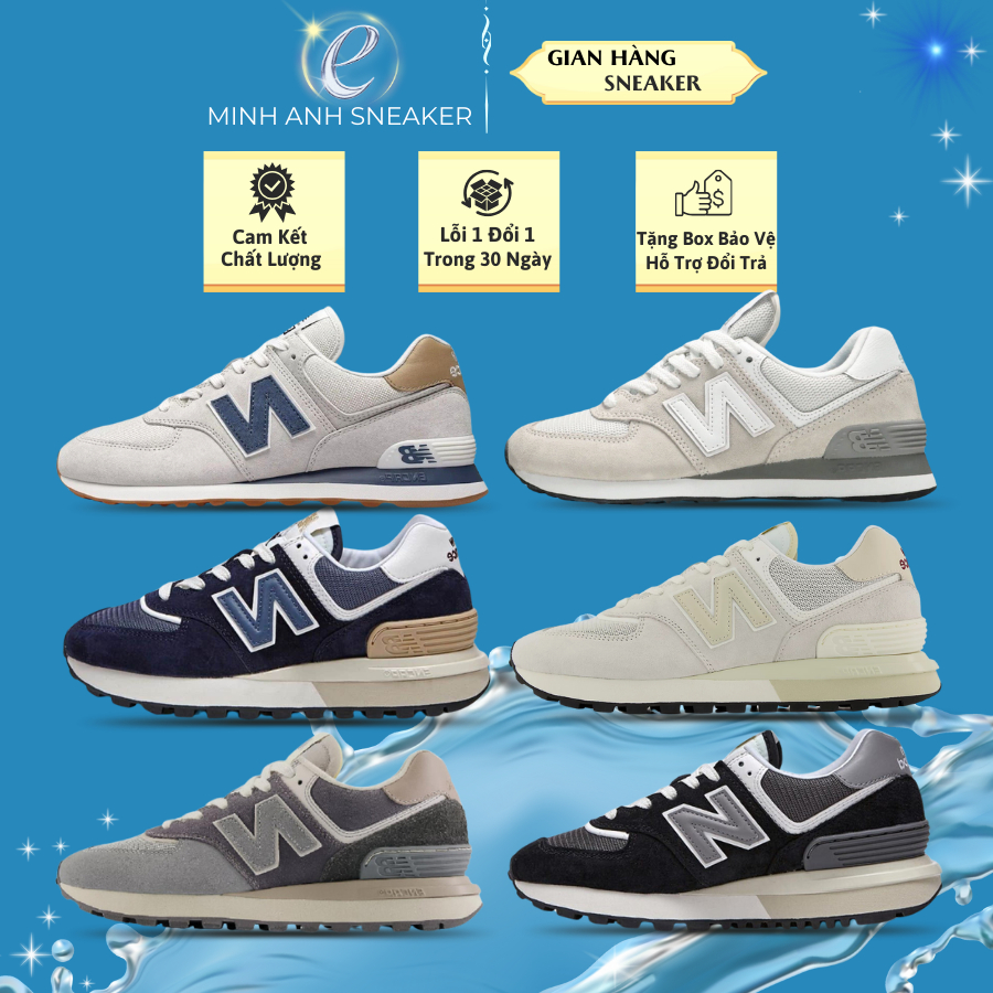 Giày NB574 Đủ Các Phối Màu Basic, Giày NB574 Cực Êm Ái Full Size Nam Nữ