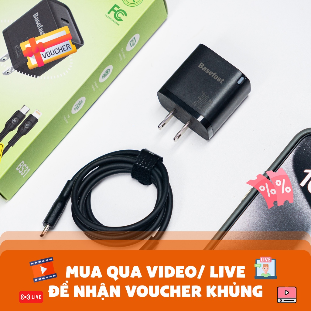 Dây + củ sạc nhanh 20W - 30W, C - L, C - C bảo hành 2 năm, lỗi 1 đổi 1 - Phụ Kiện, Sạc Điện Thoại