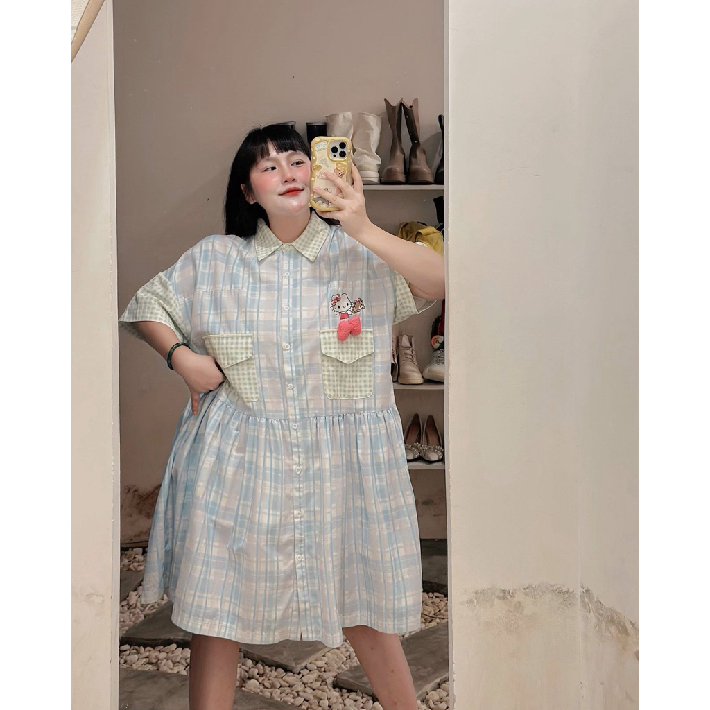 Đầm xô xịn hãng Jiwa Newtag