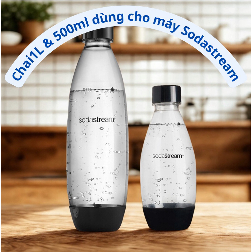 Bình nước cho máy Sodastream 0.5L - 1L