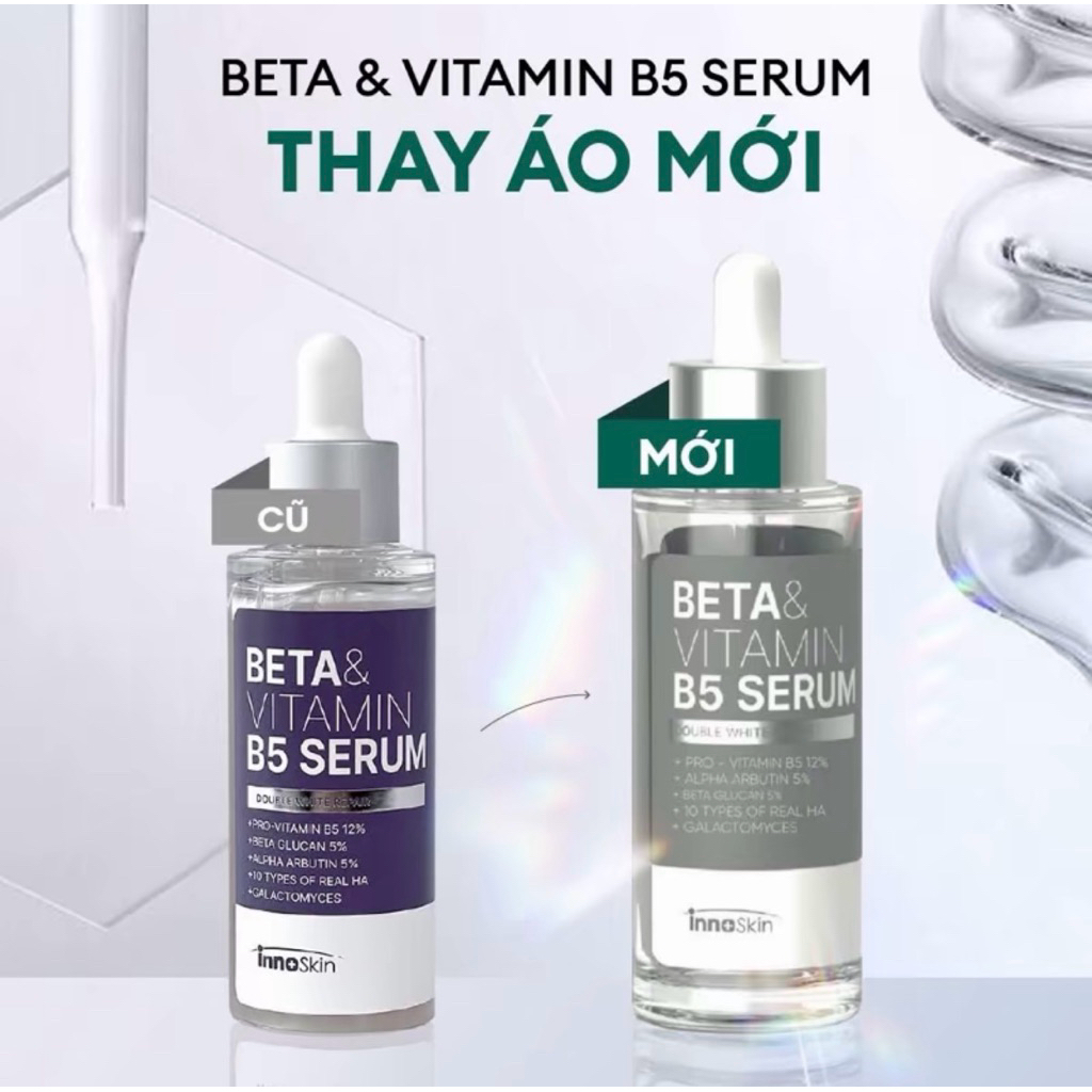 SERUM INNOSKIN 12% B5 và 5% BETA GLUCAN 50ml