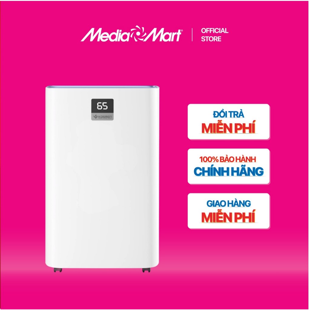 [MEDIAMART] - Máy hút ẩm Kosmen KM-30N - FREESHIP,Bảo hànhchínhhãng