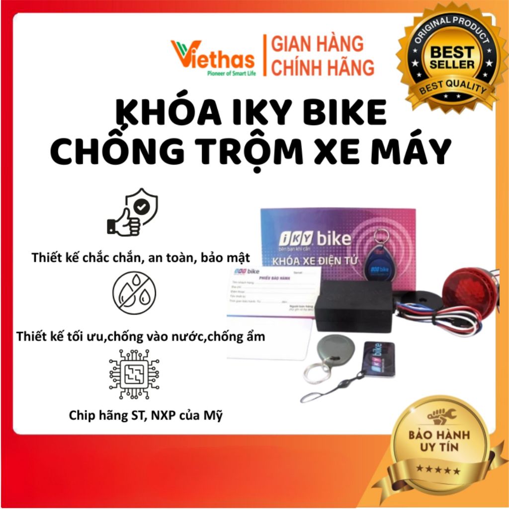 Khóa Iky Bike Chống Trộm Xe Máy An Toàn