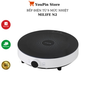 Bếp từ miLife N2 9 mức nhiệt, hẹn giờ, đun liu riu - Bảo hành 3 tháng