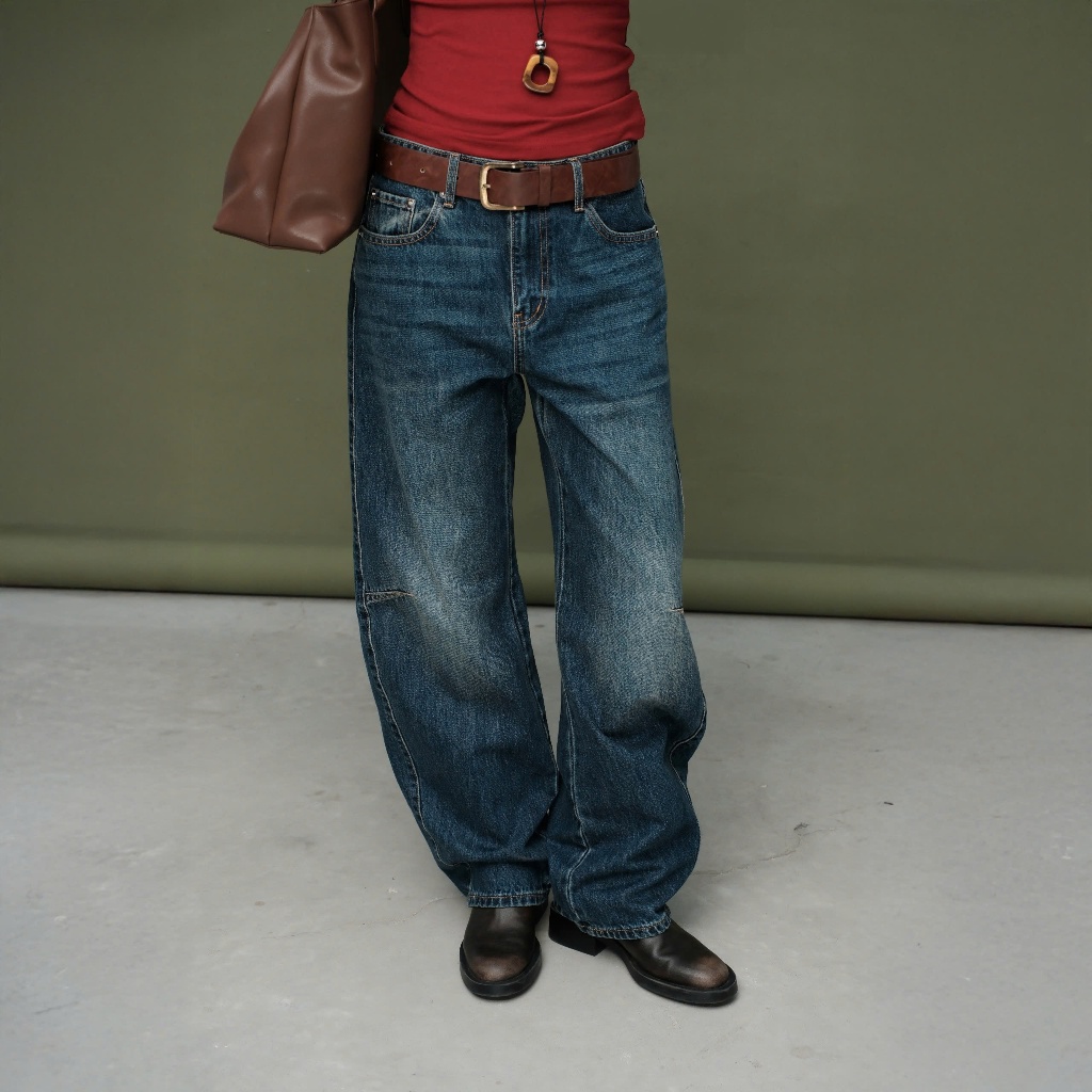 KIDO - Quần jean dài ống cong OWEN JEANS