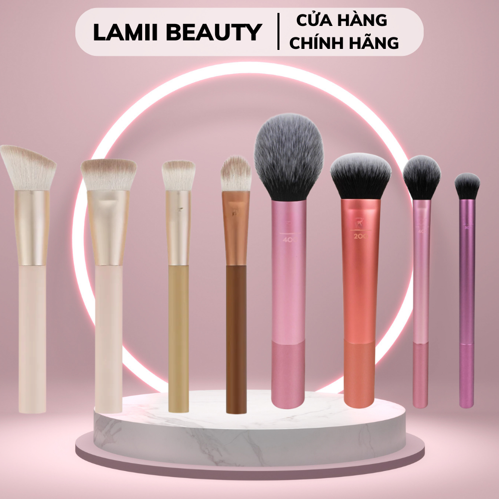 Bộ cọ trang điểm lẻ cọ má hồng , cọ nền , cọ tán phấn mắt / Luxie 7 cây / FIX 13 món