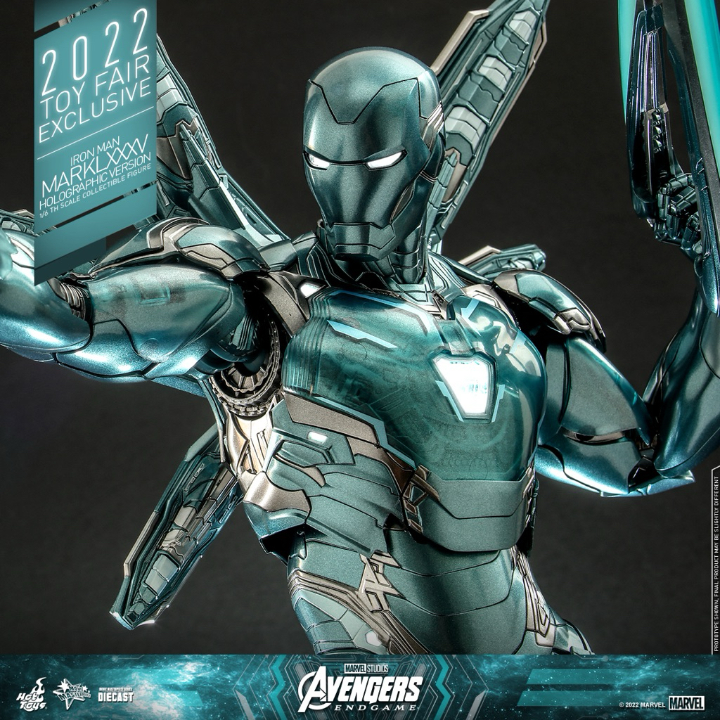 Hot Toys MMS646D45 Avengers: Endgame - Iron Man Mark 85 (Holographic Version)