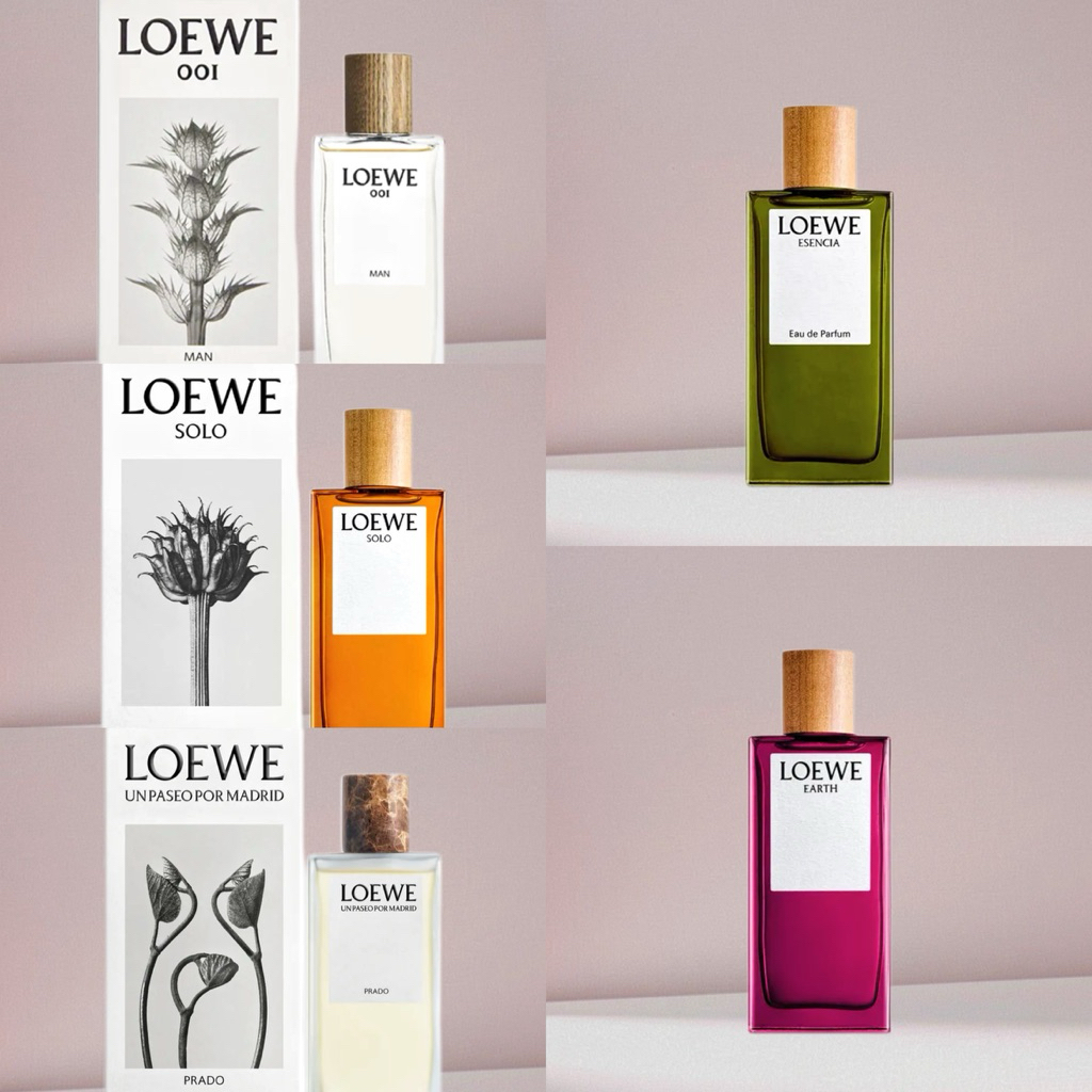 ✿ Nước hoa LOEWE Solo – 001 man- LOEWE Un Paseo Por Madrid Prado – LOEWE Esencia – LOEWE Eart