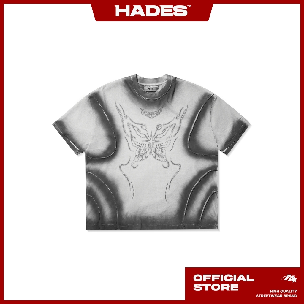 ABYSS SS24 MYSTIC WING WAX TEE - HADES BRAND CHÍNH HÃNG 100% COTTON