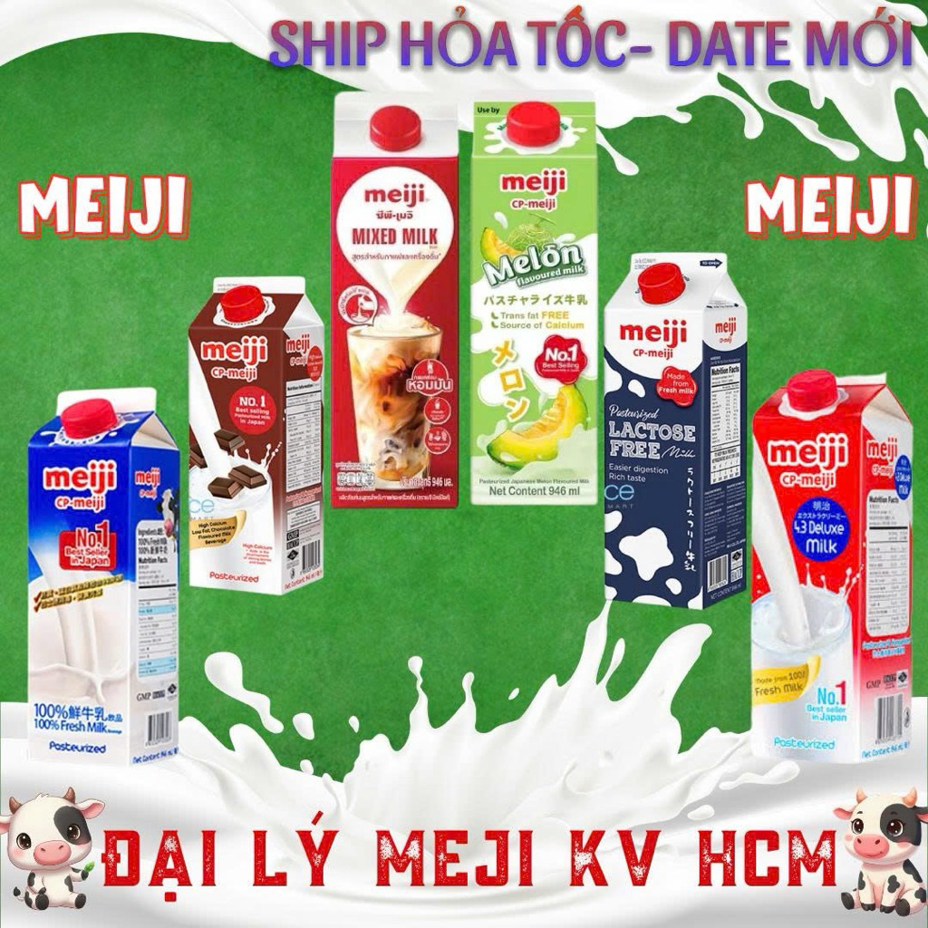 Sữa thanh trùng Meiji 946Ml (LƯU Ý - ĐÂY LÀ SỮA THANH TRÙNG)