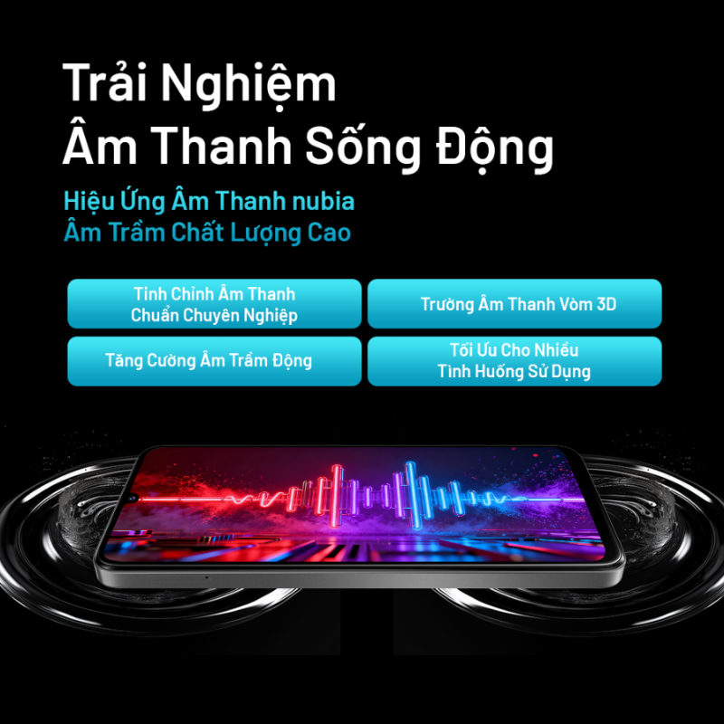 [Bán Chạy] Điện thoại di động Nubia V80 Max 20GB (8+12) I 256GB - Pin 6000mAh I Màn hình 6.9" 120Hz I Hỗ trợ NFC | BigBuy360 - bigbuy360.vn
