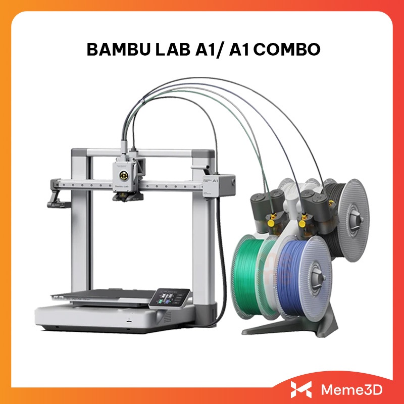 Máy in 3D Bambu Lab A1 - A1 Combo EU (Quốc tế)
