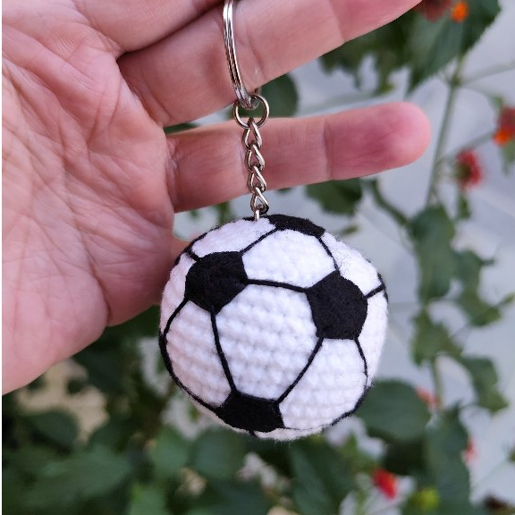 Móc khóa Handmade cho dân thể thao - Dùng trang trí, treo balo, móc chìa khóa - Lalahome Craft