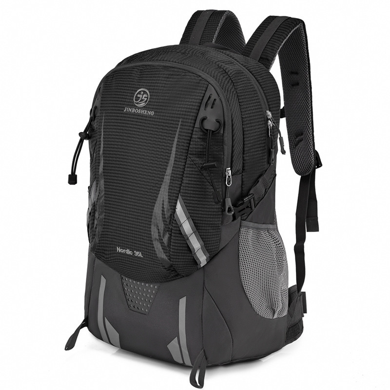 Balo Jinbosheng trekking du lịch phượt leo núi chất liệu chống thấm chống xước đa năng P61