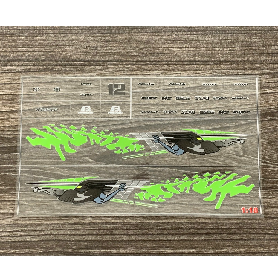 HT24workshop - Decal UV Fast & Furious Paul Walker Toyota Supra (MK4) cho xe mô hình tỉ lệ 1:18, 1:2