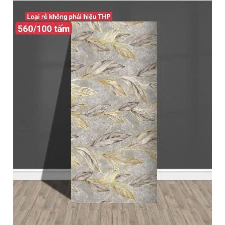 COMBO 50 tấm xốp PVC 3D Kích Thước 60x30cm dán tường loại rẻ không có thương hiệu THP