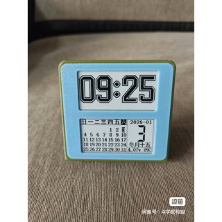 Đồng hồ và lịch kết hợp màn hình E-ink pin 6 tháng/1 lần sạc