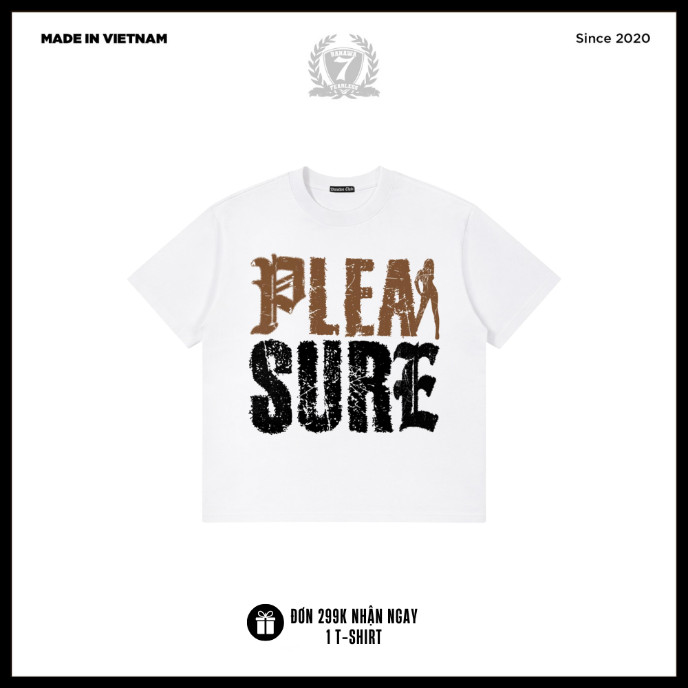 Áo Thun Unisex Banawa - Tee Pleasure | Local Brand Chính Hãng