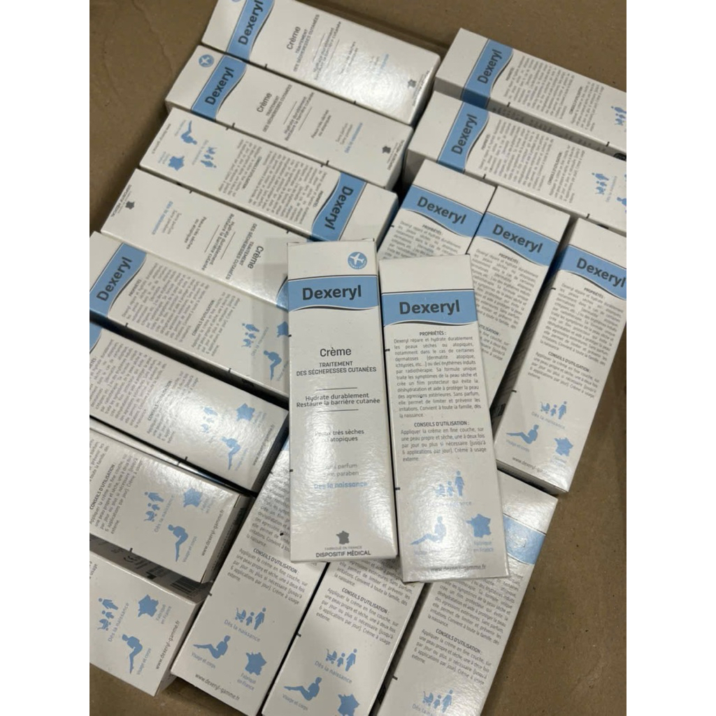 Kem Dưỡng Dexeryl Cream Pháp Dưỡng Ẩm, Dưỡng Da Cho Da Khô, Nẻ - TYP 50g