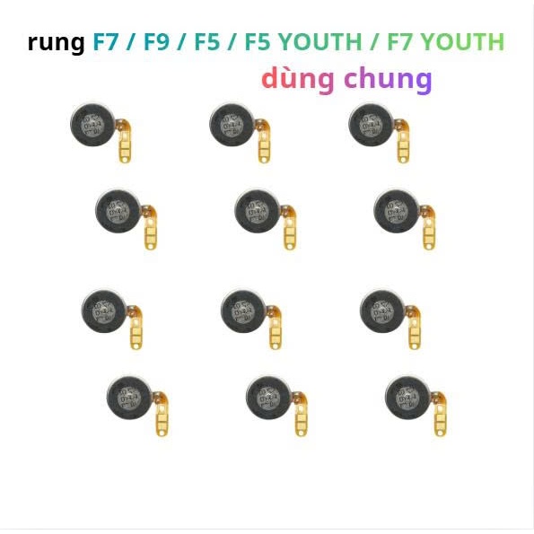 rung F7 / F9 / F5 / F5 YOUTH / F7 YOUTH,dùng chung