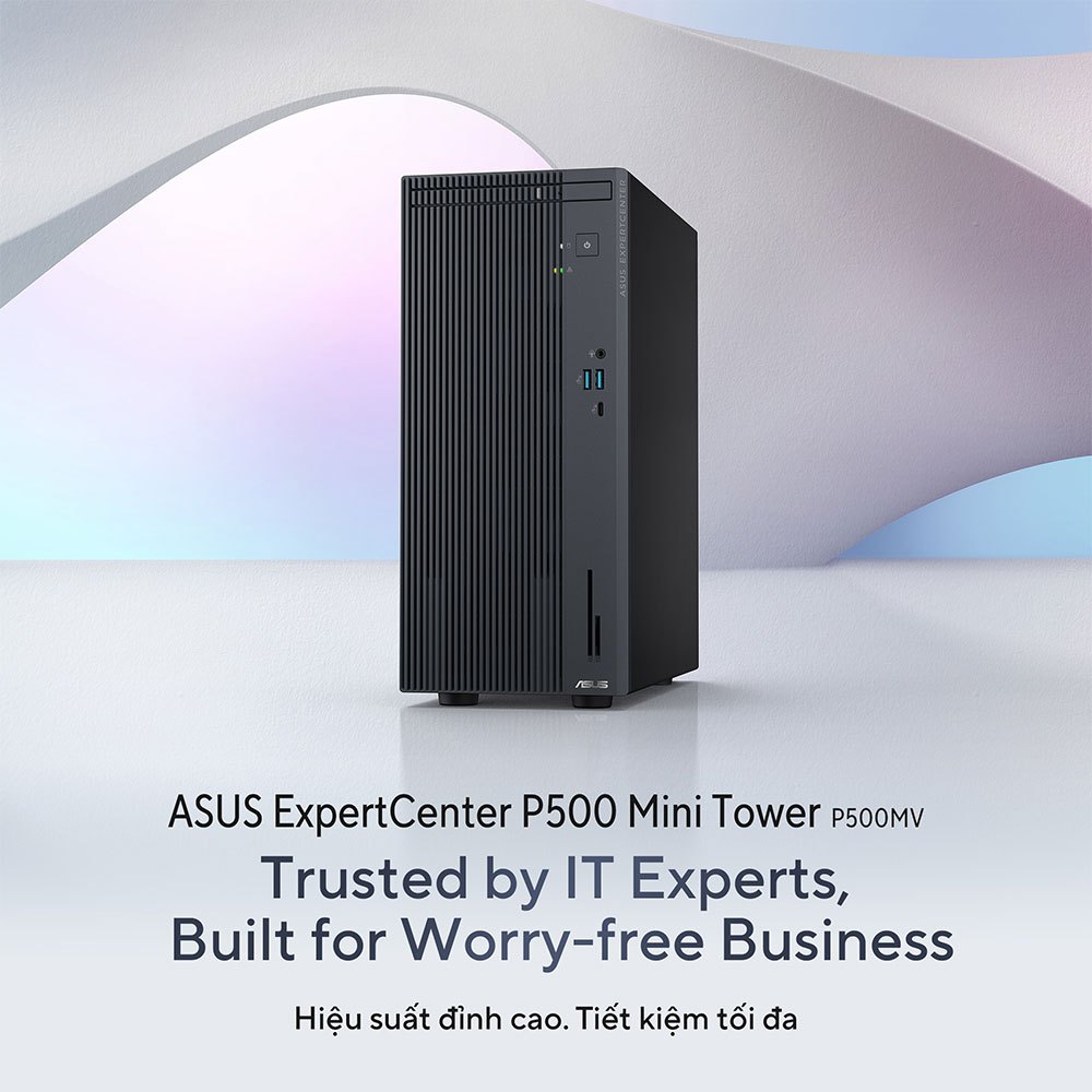 [BH 24 Tháng] Máy tính để bàn ASUS P500MV-13420H107W (Intel Core i5-13420H | 16GB | 512GB | Windows 