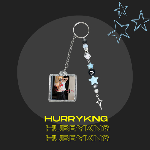 Móc khóa nhựa / keyring ca sĩ rapper HURRYKNG  Anh Trai Say Hi