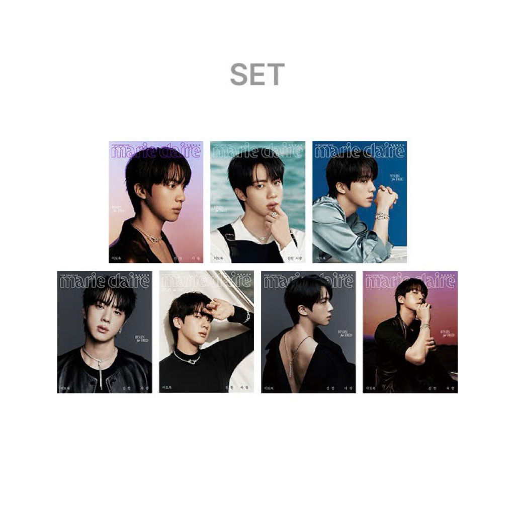 [ ĐẶT TRƯỚC ] MARIE CLAIRE JIN BTS