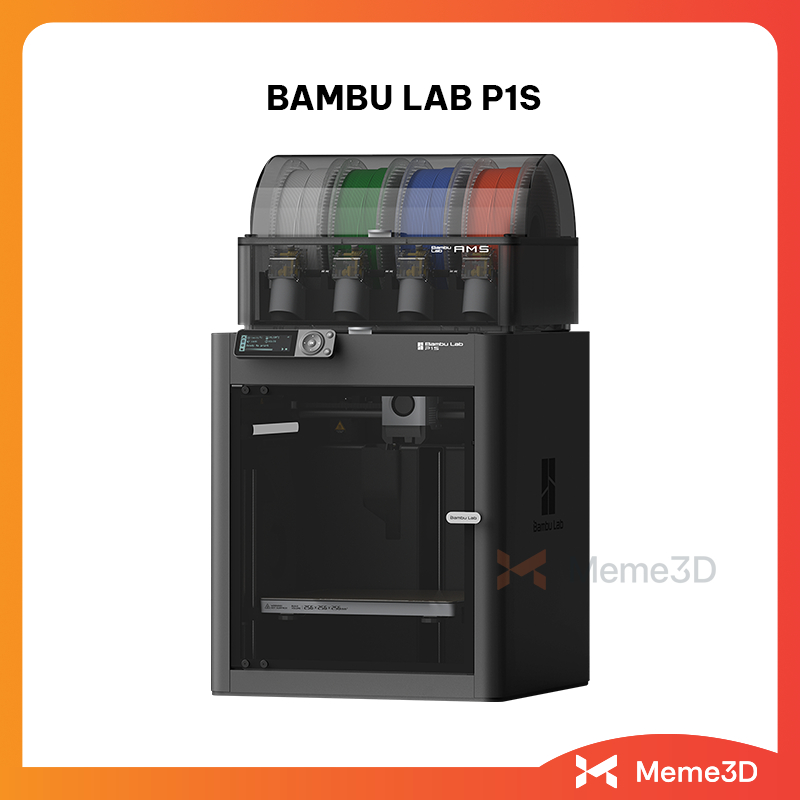 Máy In 3D Nhiều Màu Bambu Lab P1S (Quốc tế)