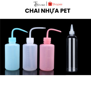 Chai Nhựa Pet Đựng Nước Vệ Sinh Mi Dung Tích 100-150ML, Dụng cụ nối mi TUẤN SKY