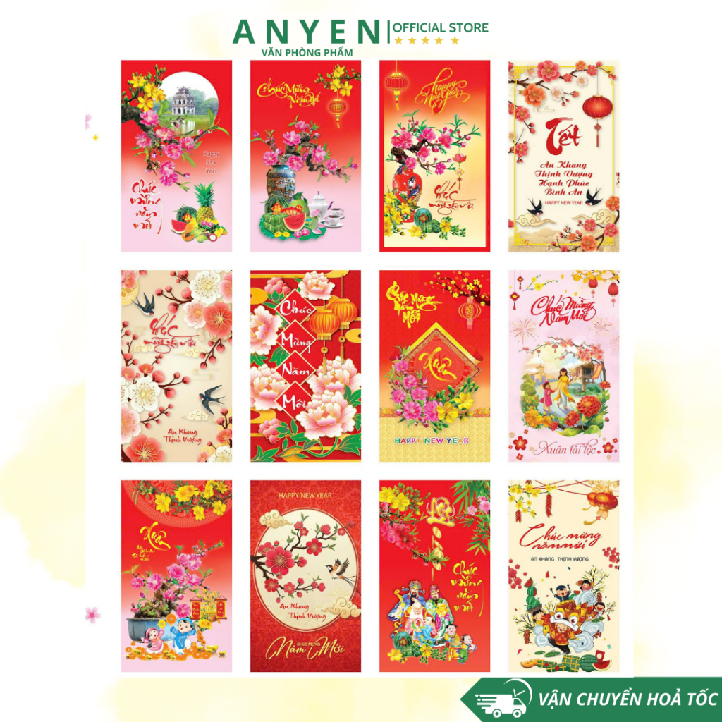 Combo 10 Thiệp Tết Noel thiệp Giáng Sinh thiệp 20/11 8/3 20/10, Thiệp chúc mừng sinh nhật