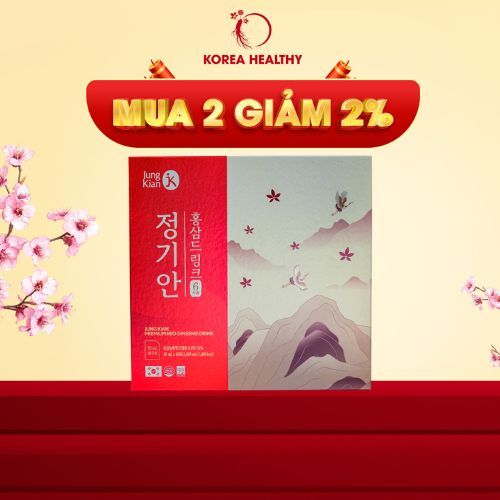 Nước hồng sâm Hàn Quốc 6 năm tuổi Jung Kian Premium Drink Jung Kwan Jang