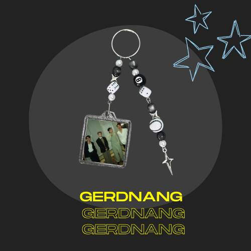 Móc khóa nhựa / keyring tổ đội GERDNANG