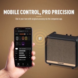 Amplifier Guitar Sonicake AMPCUBE QAM20 10W Bluetooth 80+ Effects