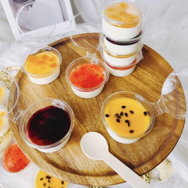 100 hũ sốt liền hũ liền 2oz 4oz đựng sốt tiện lợi