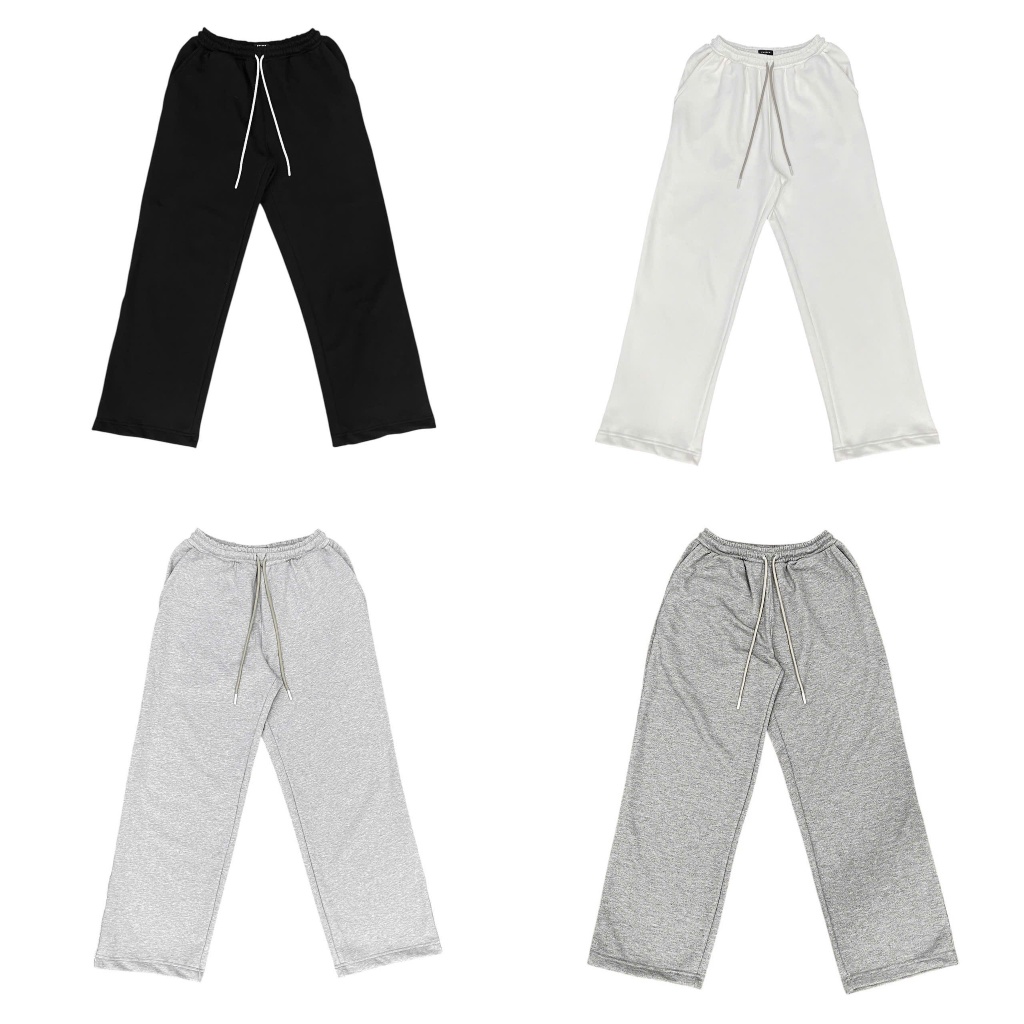 Quần dài nam nữ vải nỉ thun chân cua SWEATPANTS EWIGEN , form RỘNG thoải mái , thoáng mát , ống quần