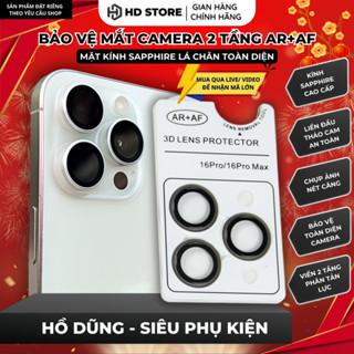 [HÀNG LOẠI 1] Kính cường lực bảo vệ Lens camera iphone 2 tầng AR + AF 11 12 13 14 15 16 plus pro max siêu chịu lực