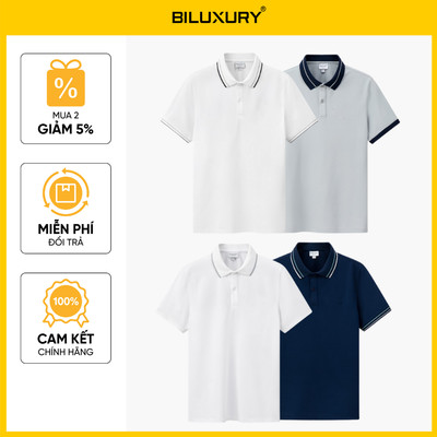 [T8_SALE 249K_HT] Áo Polo Nam Basic 9APCT048/9APCT053/9APCT054/9APCT055 Biluxury Dáng Slimfit Chống Nhăn Bền Màu