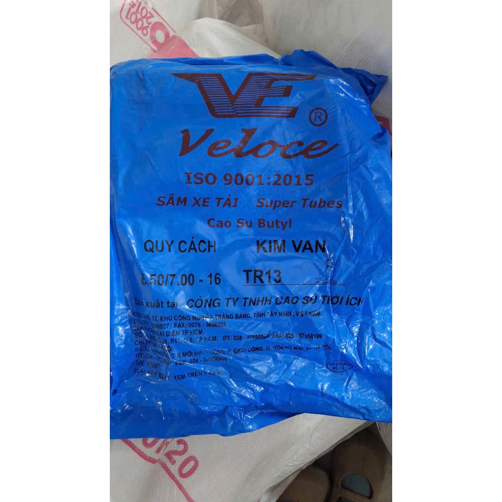 Săm ( Ruột ) xe tải 650/700-16 ( 650/700R16 ) van ngắn TR13 - Yếm 650/700-16