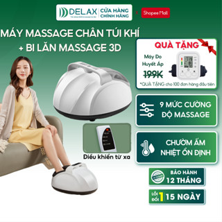 Máy Massage Chân 6D DELAX Massage Bấm Huyệt, Nén Khí, Rung, Sưởi Ấm Chân Thư Giãn Và Cải Thiện Đau Nhức MSC05