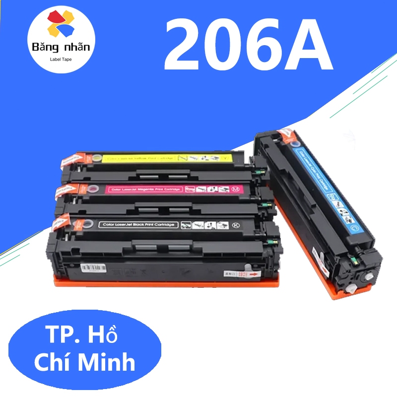 Dành cho hộp mực in hp 206 206A W2110A dành cho máy in HP Color LaserJet Pro MFP M282nw M283fdw M283