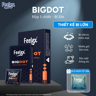 Bao cao su Feelex Bigdot Gân Gai Có Bi gia tăng khoái cảm, nhiều gel bôi trơn