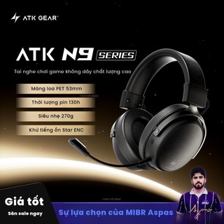 [NEW-BH12T] Tai nghe ATK N9/ N9 Ultra - Tai nghe Wired/Wireless/Bluetooth - Âm thanh HiFi - Siêu nhẹ