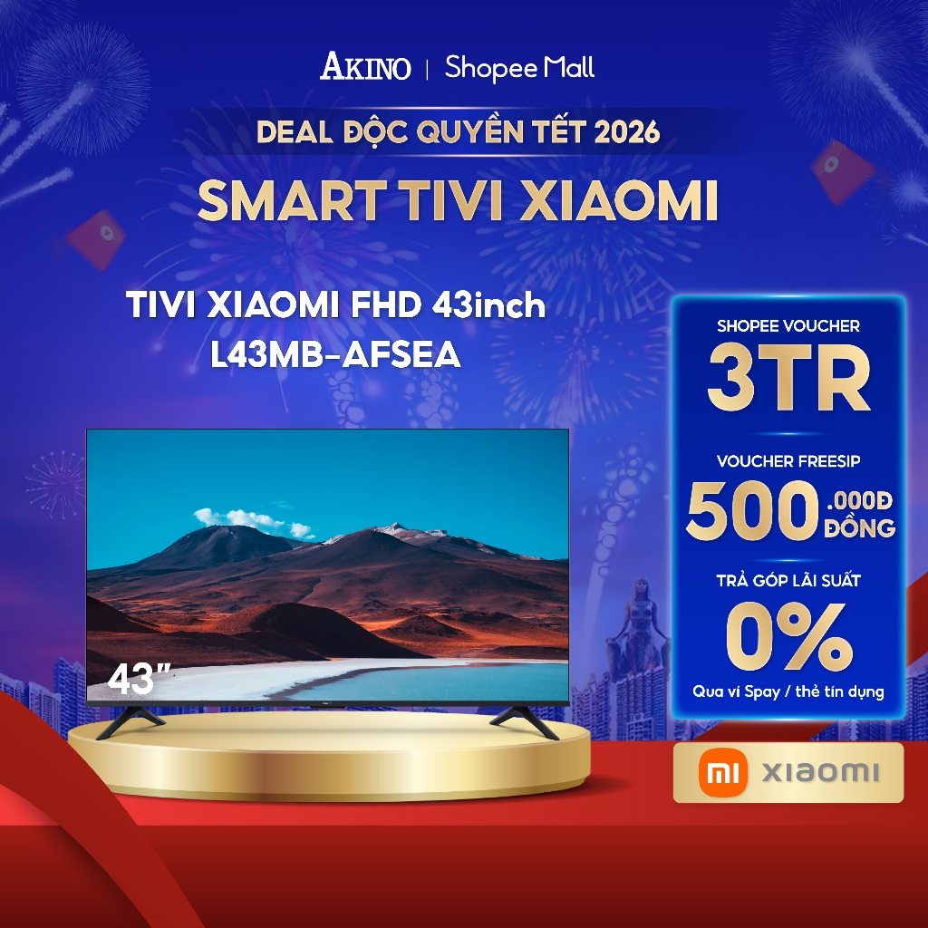 [FREESHIP HCM] L43MB-AFSEA - Google Tivi Xiaomi A Full HD 43 inch Model 2026