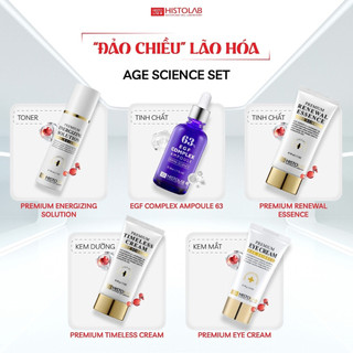 SET CHỐNG LÃO HÓA SÁNG DA - AGE SCIENCE SET - HISTOLAB