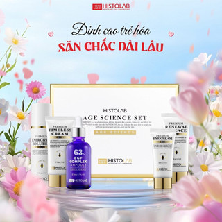 SET CHỐNG LÃO HÓA SÁNG DA - AGE SCIENCE SET - HISTOLAB